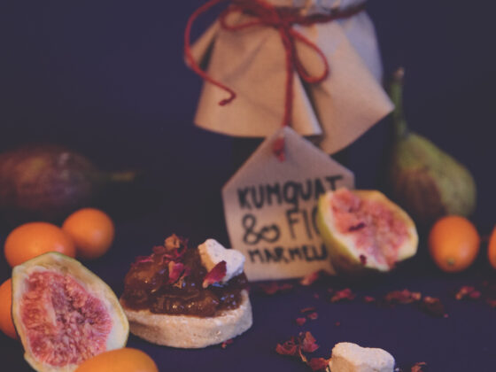 Kumquat, Fig & Rose Water Marmalade | Berries and Spice
