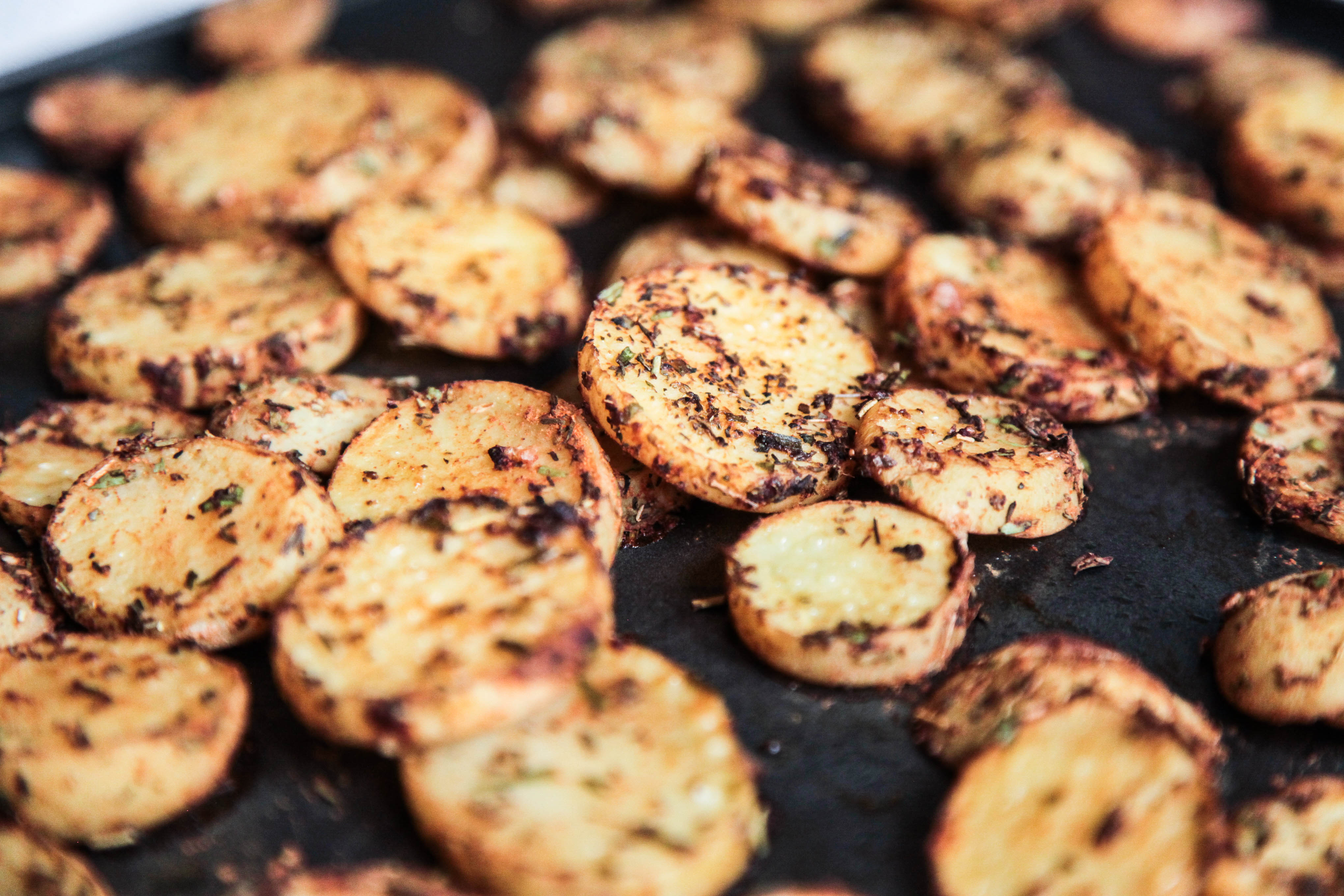 Easy & Light Baked Potato Chips