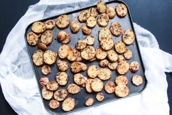 Easy & Light Baked Potato Chips