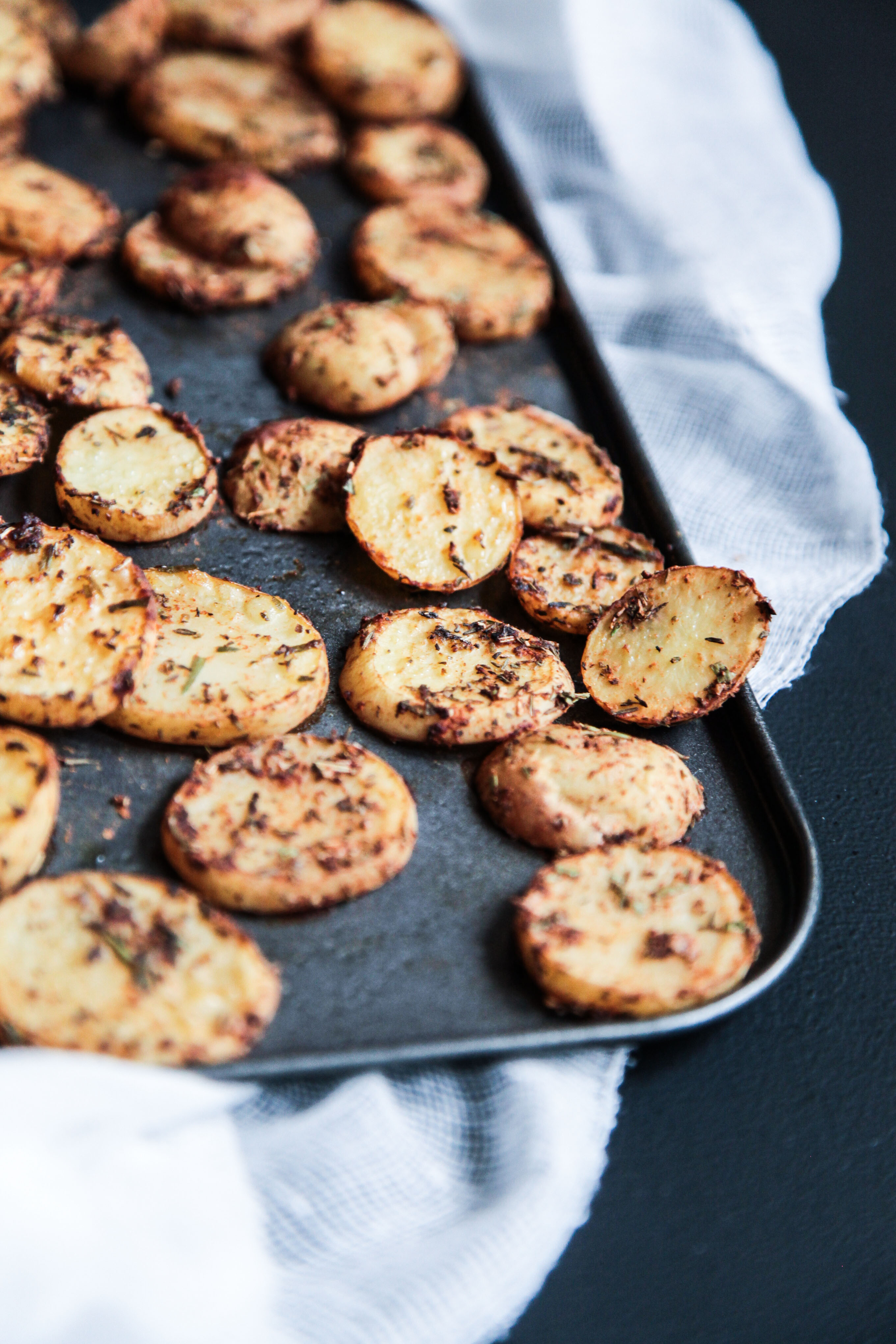 Easy & Light Baked Potato Chips