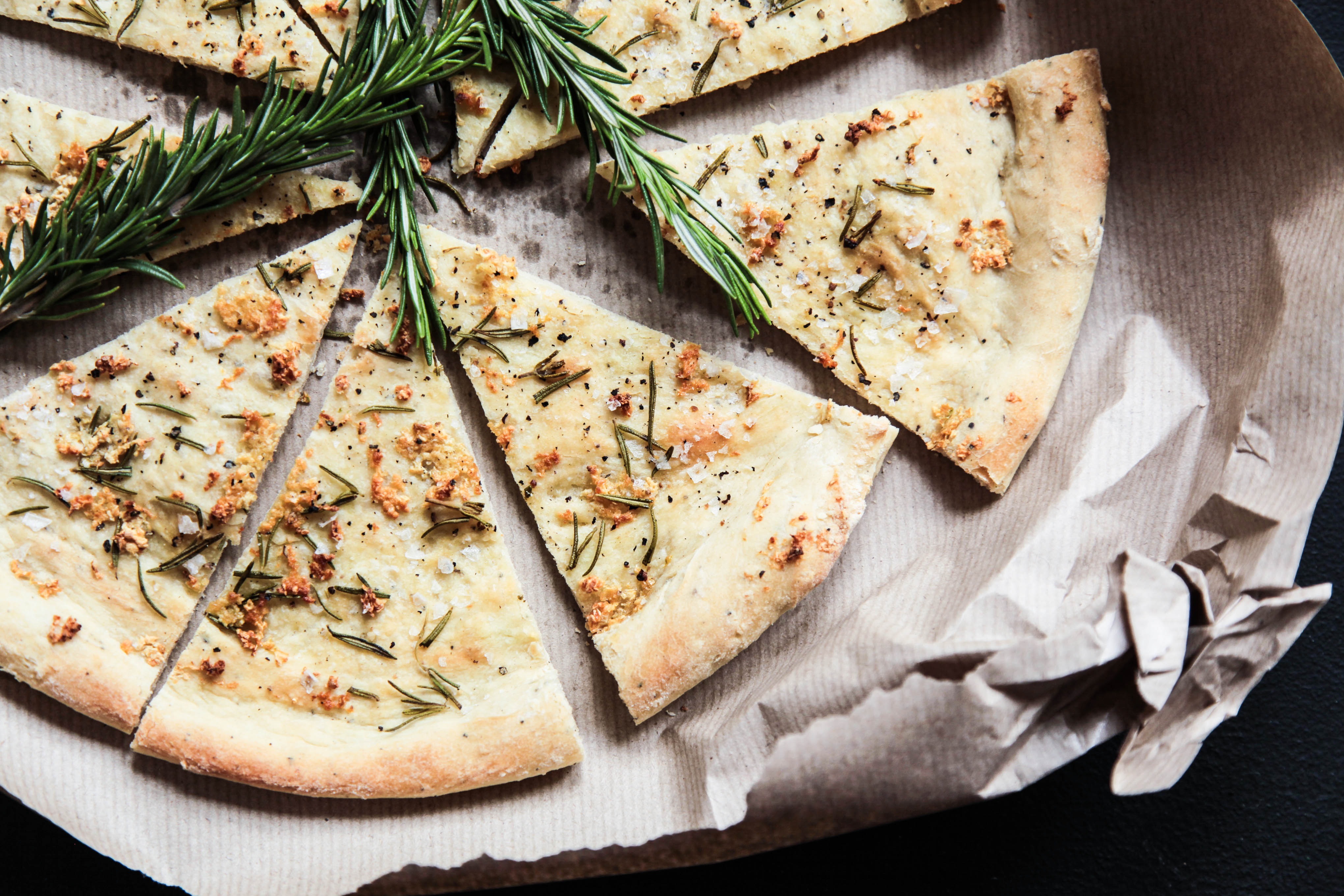 Crispy Rosemary & Garlic Foccacia