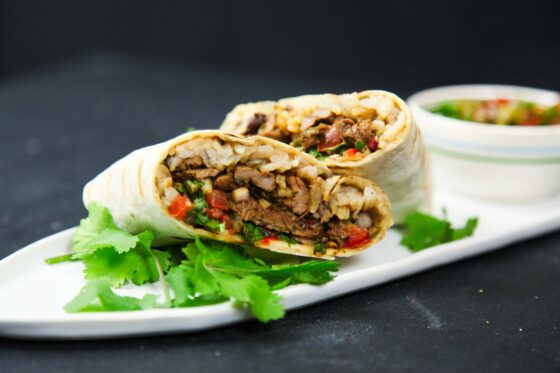 Easy, Delicious and Healthy Beef Burritos | Berries and Spice