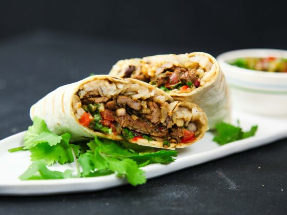 Easy, Delicious and Healthy Beef Burritos | Berries and Spice