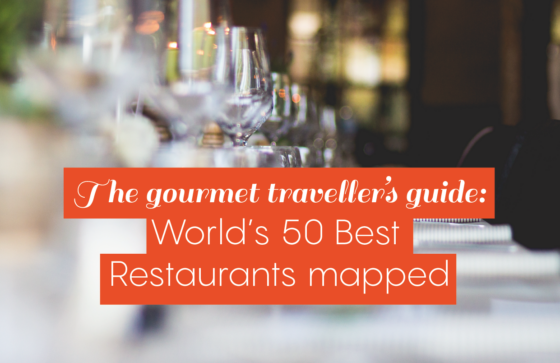 The World’s 50 Best Restaurants Mapped [infographic] | Berries and Spice