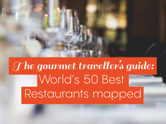 The World’s 50 Best Restaurants Mapped [infographic] | Berries and Spice
