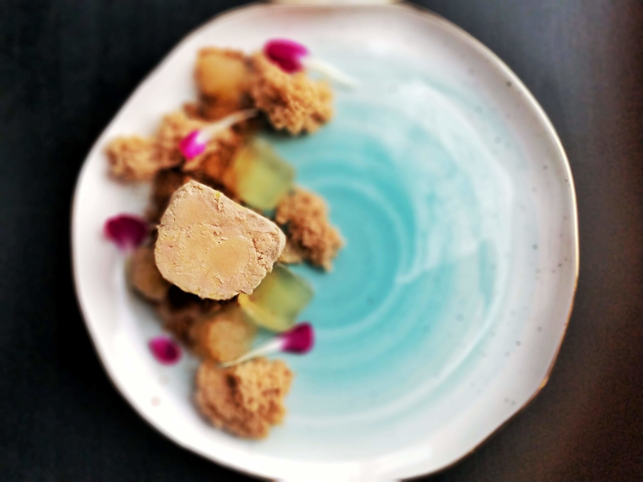 Fabulous Foie Gras with Pear, Gingerbread, Hazelnut and Sauternes Berries & Spice