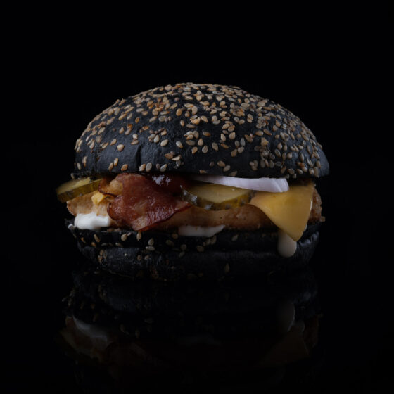 Berries and Spice - Food in the time of Corona: The Rise of the New-Normal Cuisine - black bun burger